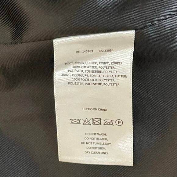 Anthropologie Mare Mare Sequin Tweed Coat Plaid Women’s M Black White New - Picture 12 of 16